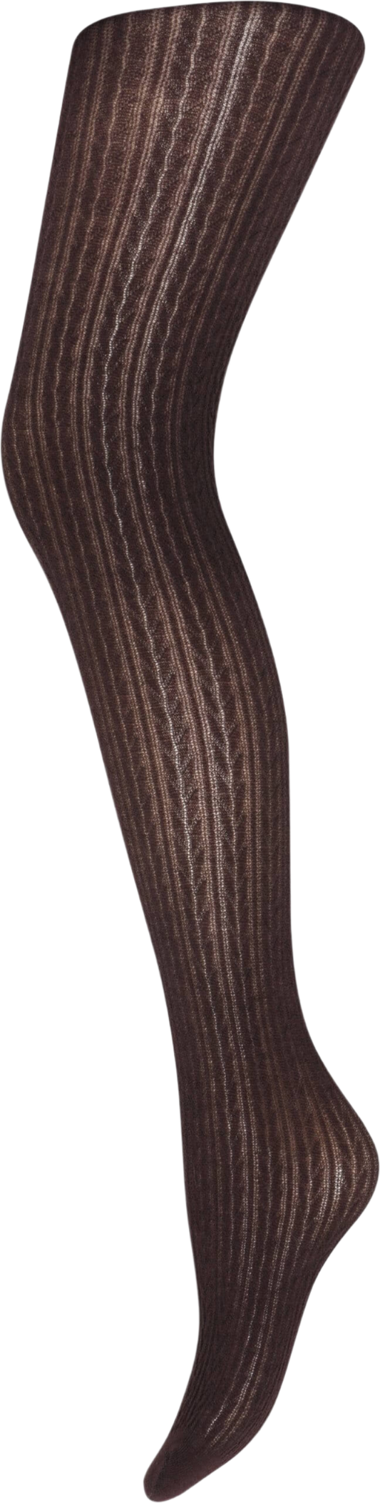 Strømpebukser i Mørkebrun. fra Decoy