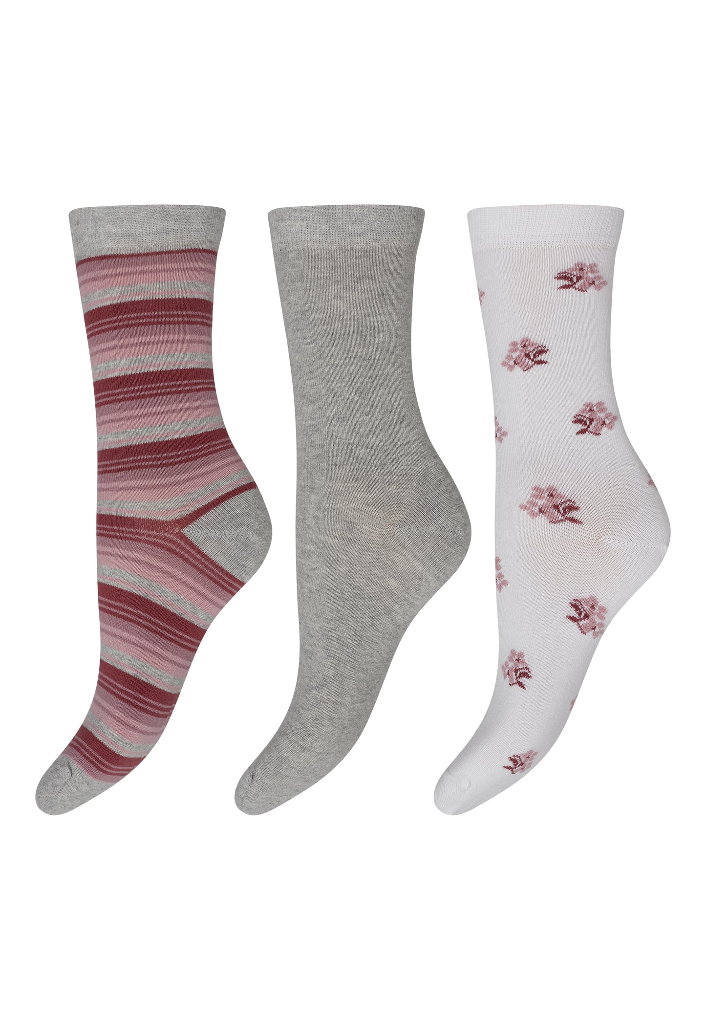 148230 | Decoy - Ankle sock 3 pack Mønstret