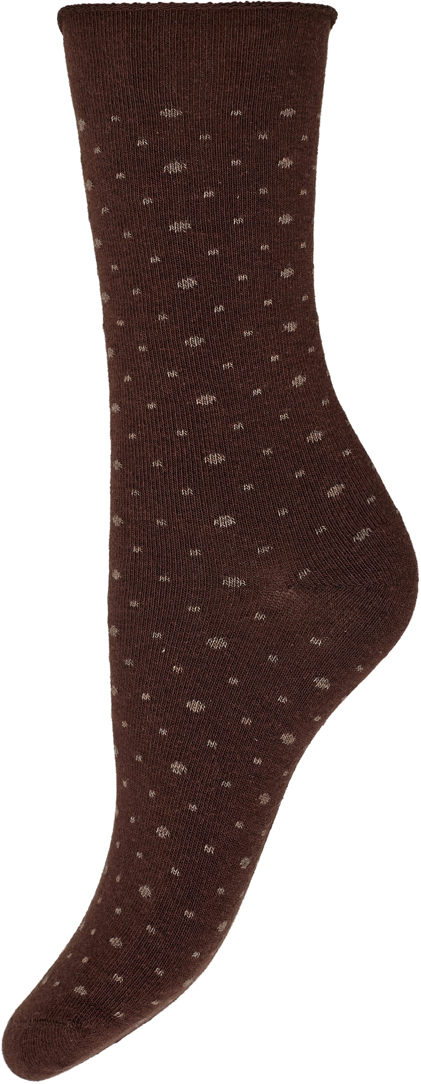 155927 | Decoy - Ankel Sock Fine Mørkebrun