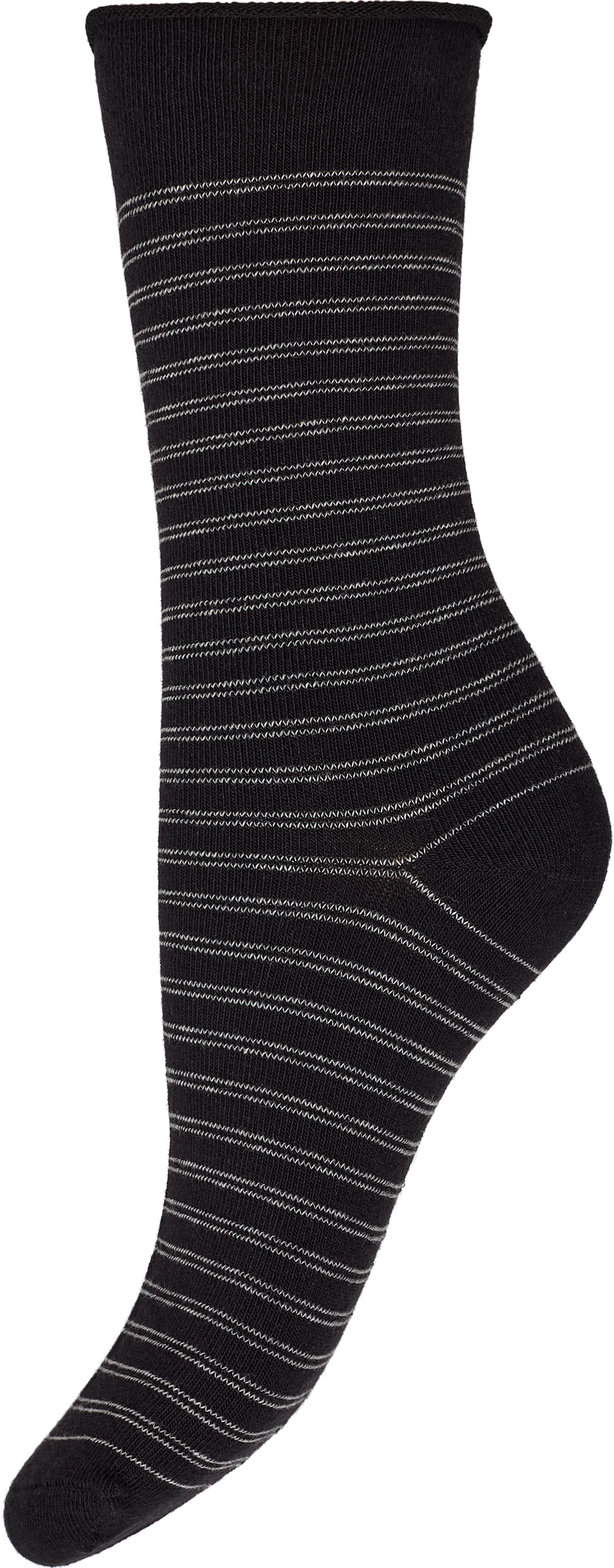 155929 | Decoy - Ankel Sock Fine Stribet