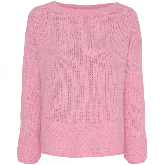 Striktrøje i Pink fra Marta du Château