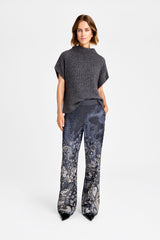 153079 | Gustav - Bay Blå mønstret