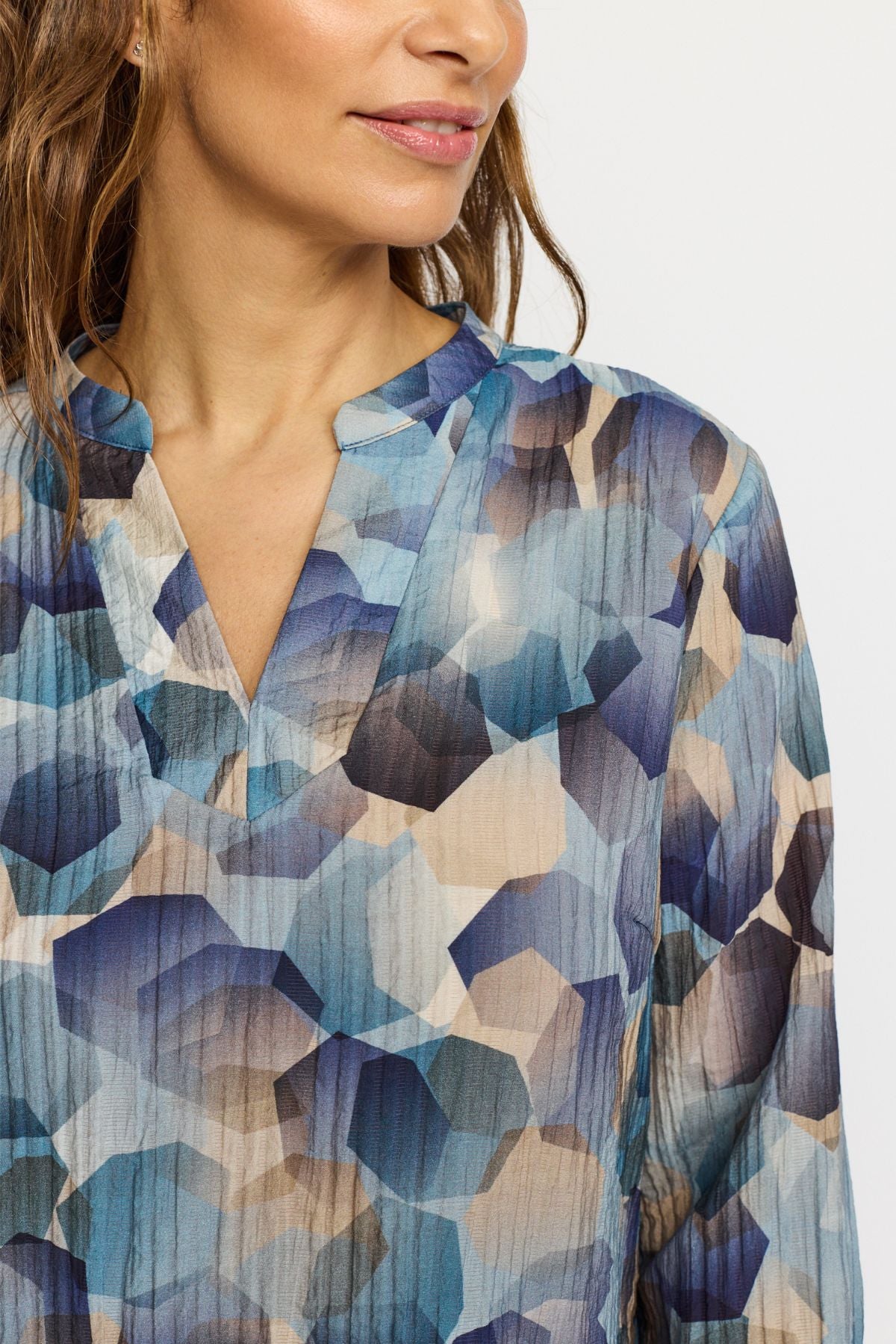 153662 | 2-Biz - Vamoa Blå mønstret