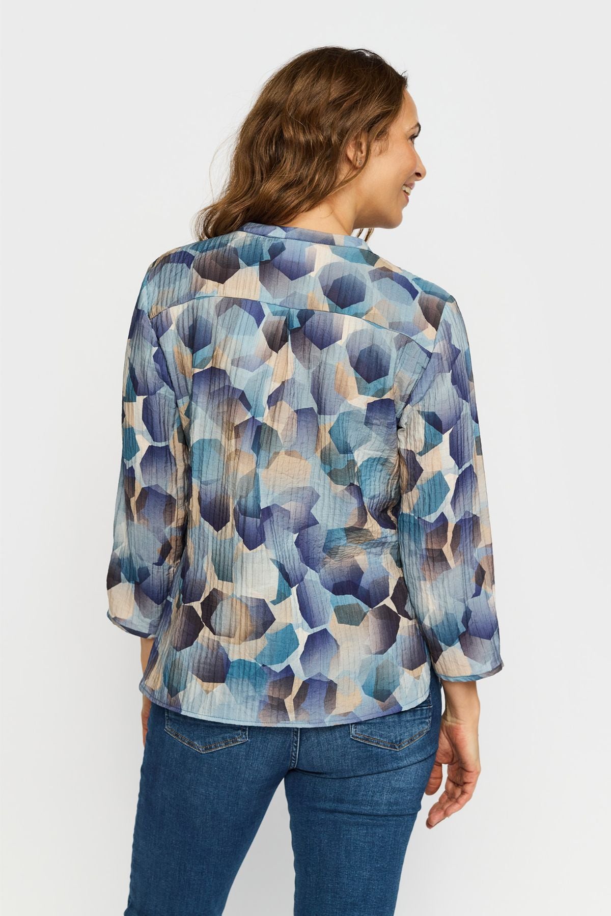 153662 | 2-Biz - Vamoa Blå mønstret