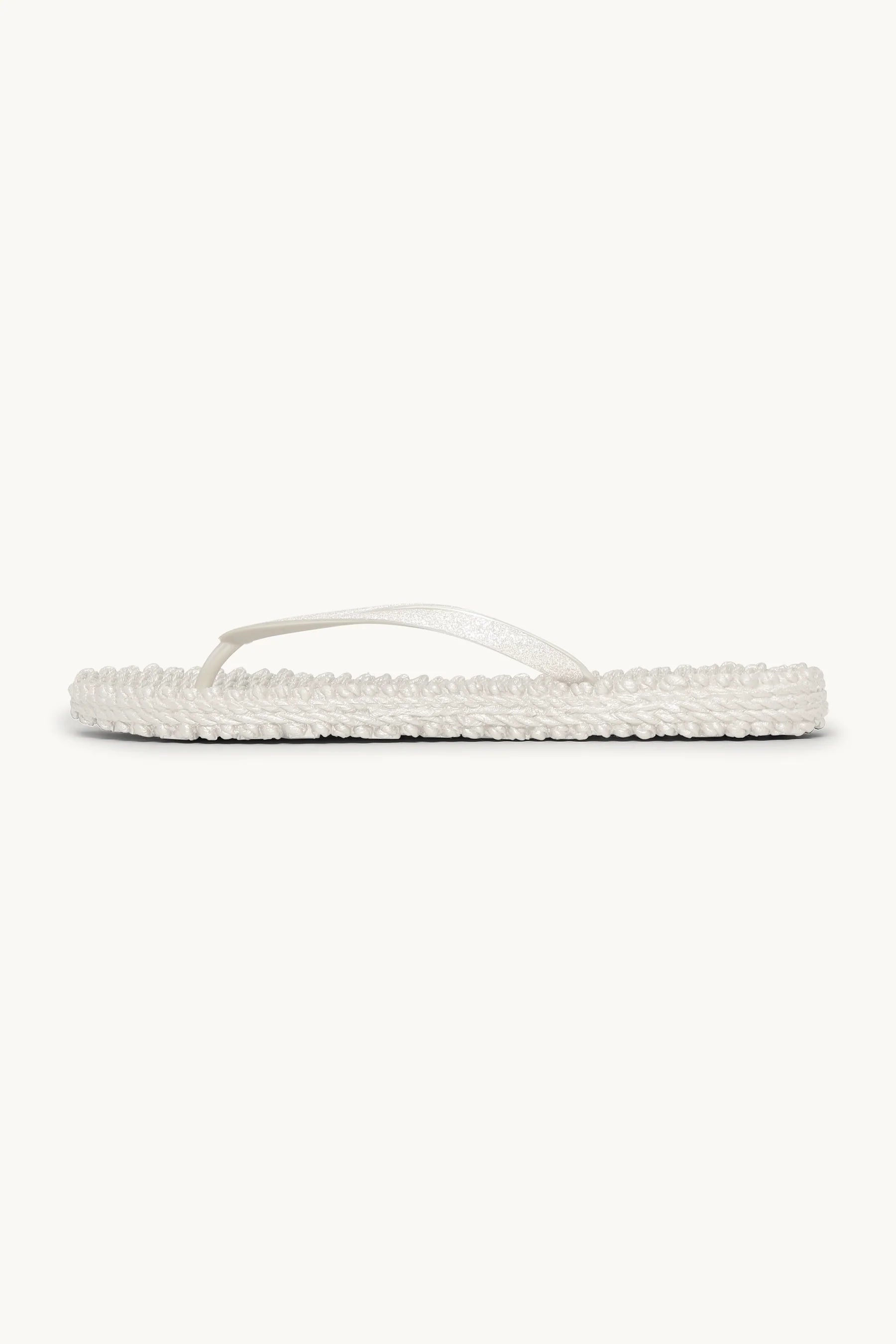 155216 | Ilse Jacobsen - Flip Flops Whit Glitter Off white