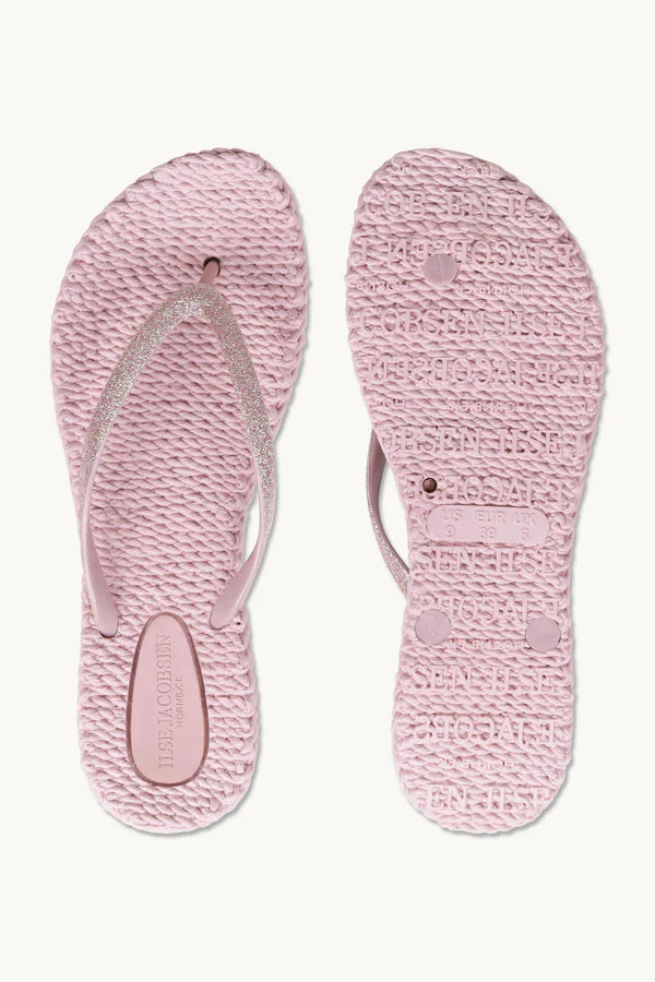 155218 | Ilse Jacobsen - Flip Flops With Glitter Lyserød