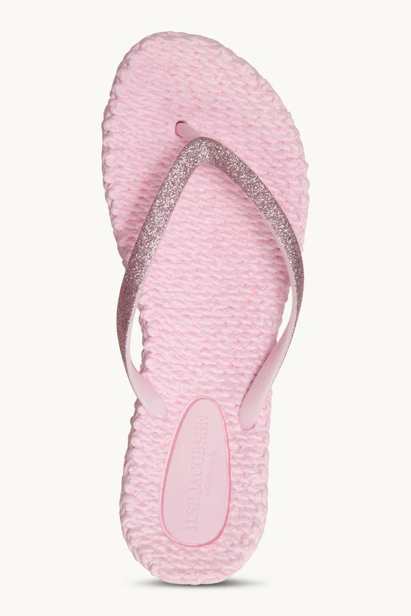 155218 | Ilse Jacobsen - Flip Flops With Glitter Lyserød