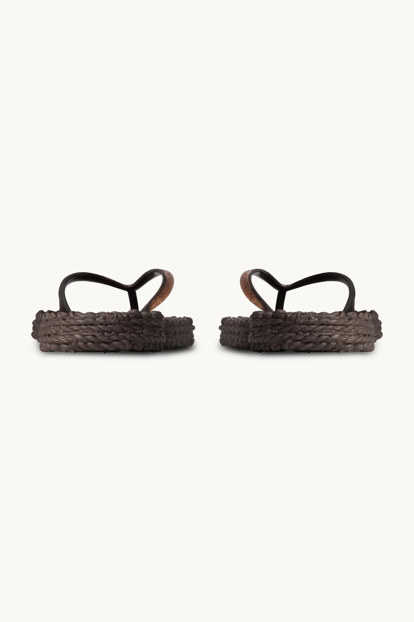 155215 | Ilse Jacobsen - Flip Flops With Glitter Mørkebrun