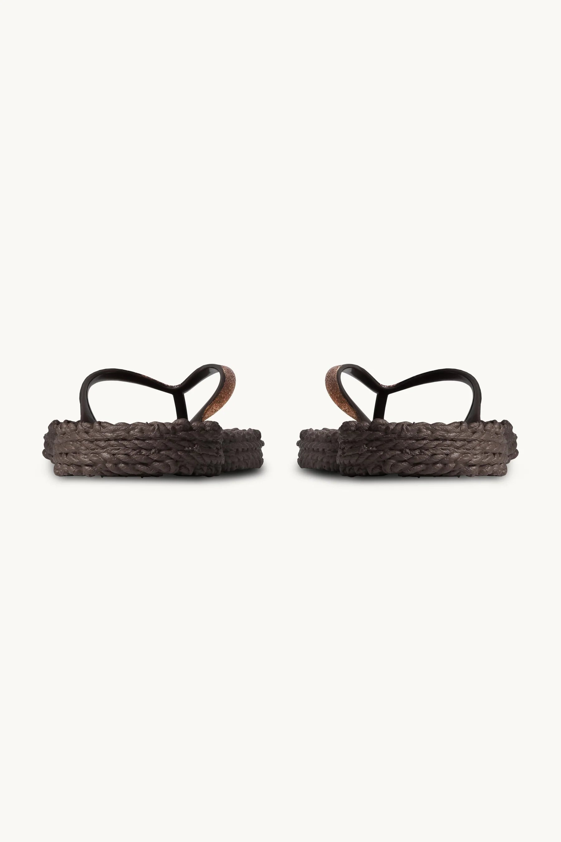 155215 | Ilse Jacobsen - Flip Flops With Glitter Mørkebrun