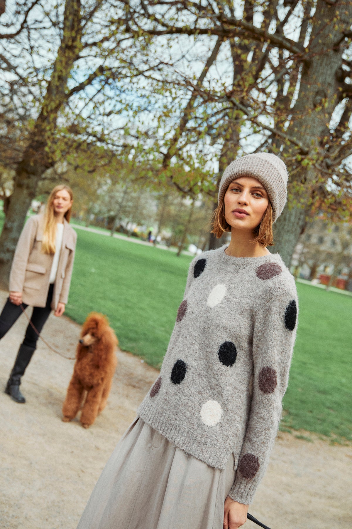 152461 | Freequent - Louisa Brun mønstret