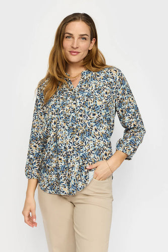 151853 | 2-Biz - Dorte Blå mønstret