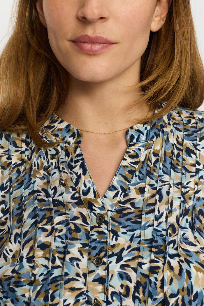 151853 | 2-Biz - Dorte Blå mønstret