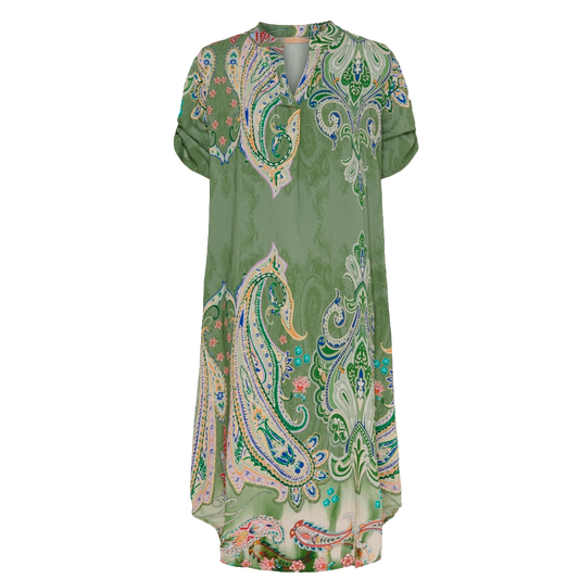 Dress i Green pattern fra Marta du Château