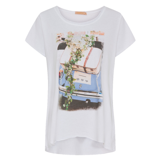T-shirt i Hvid fra Marta du Château