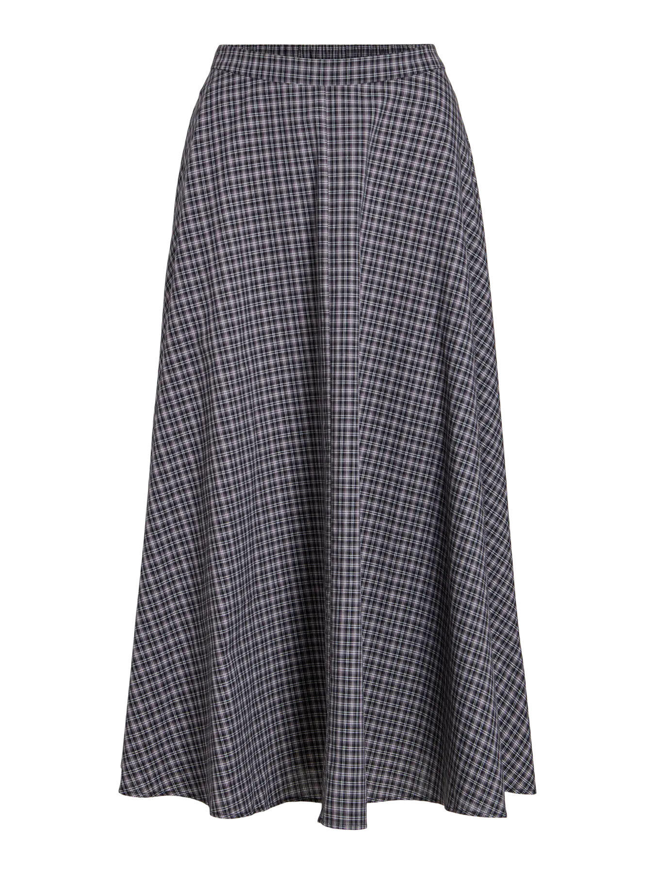 Ternet nederdel fra Vila i sorte og grå toner