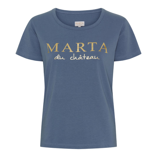 T-shirt i Blå fra Marta du Château