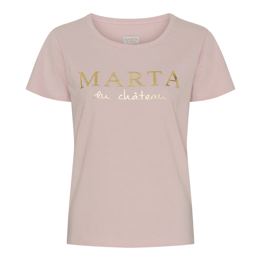 T-shirt i Rosa fra Marta du Château