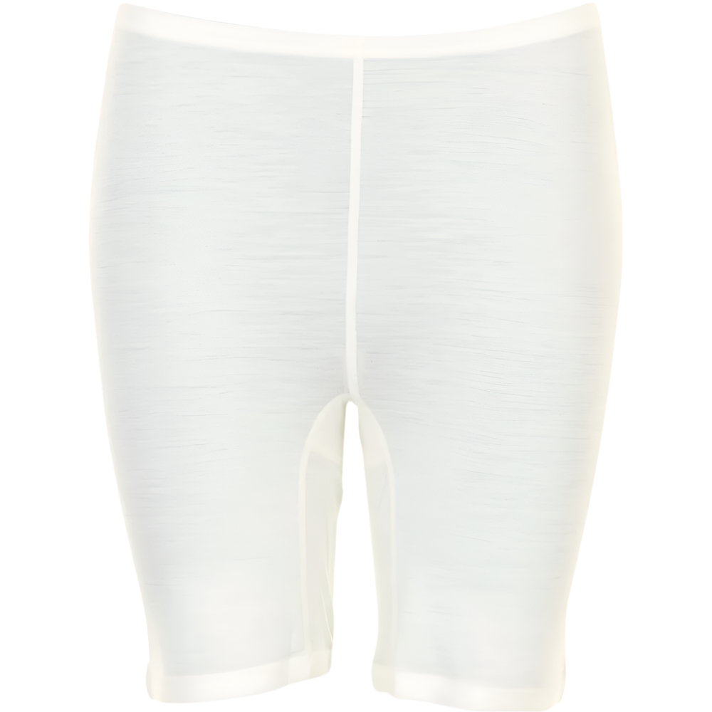 Off white uldshorts til kvinder i merinould