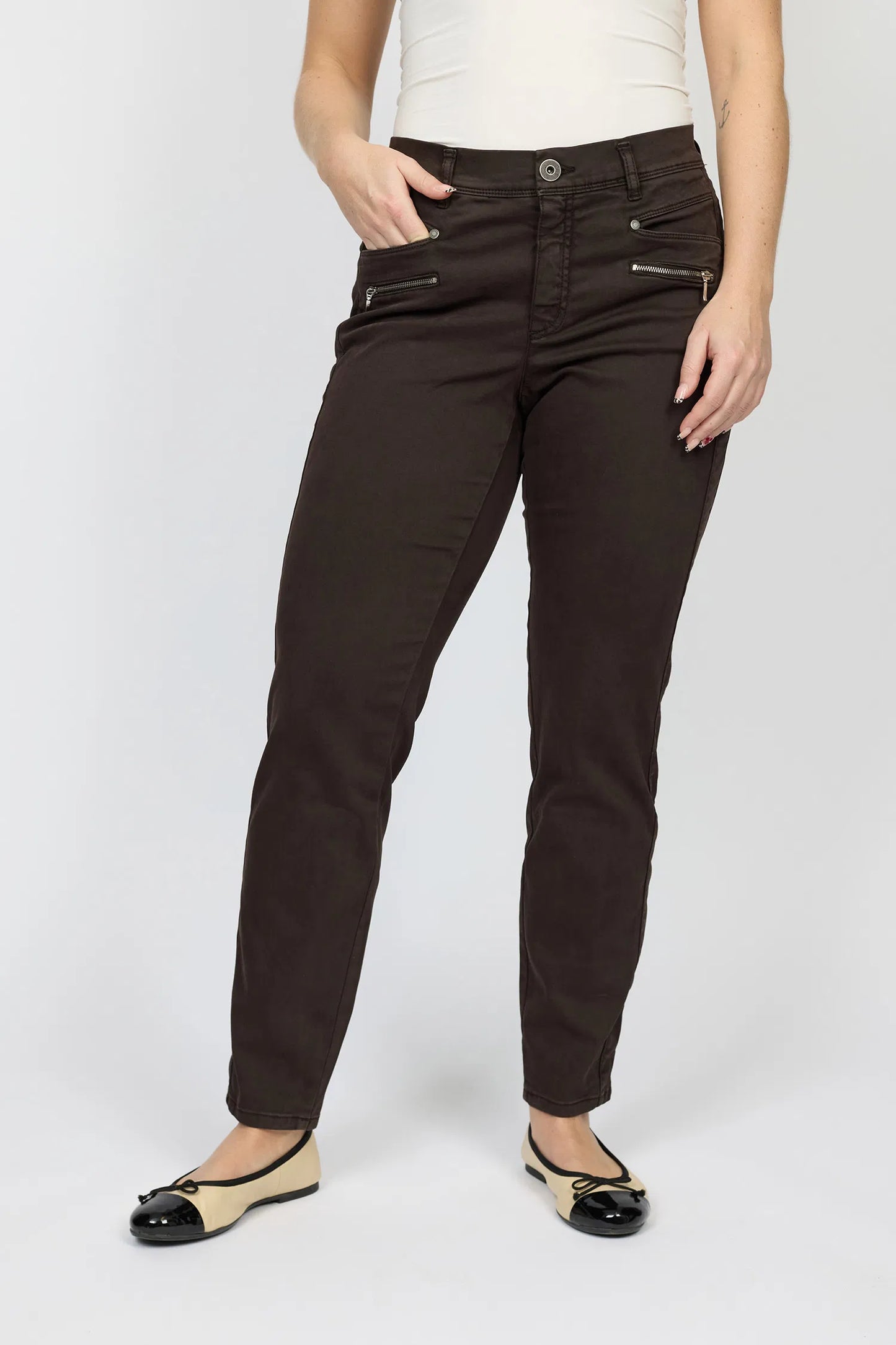 151924 | 2-Biz - Rany Mørkebrun