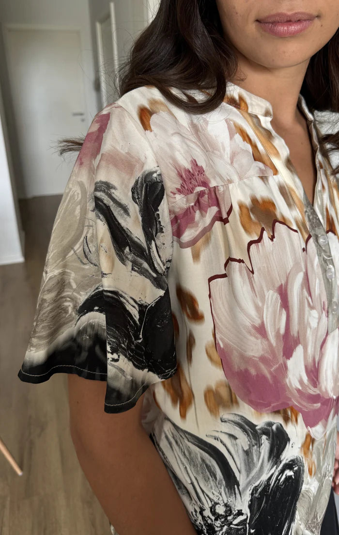 151834 | 2-Biz - Ruby Rosa mønstret