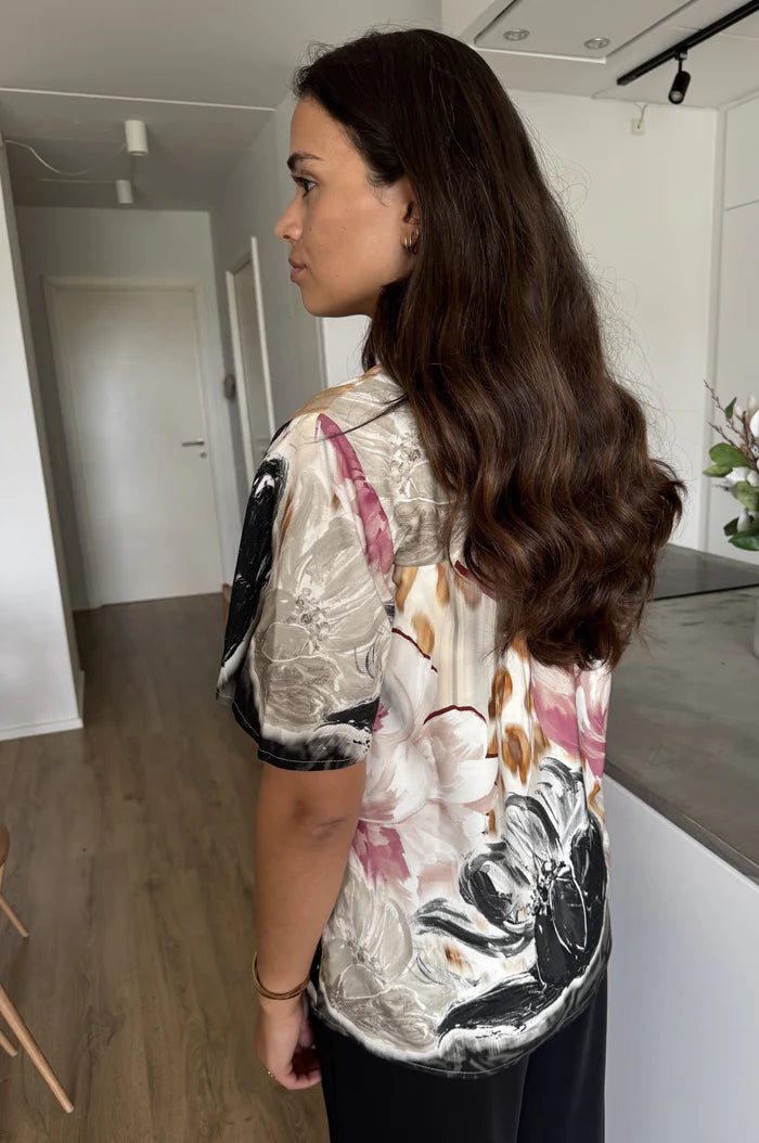 151834 | 2-Biz - Ruby Rosa mønstret