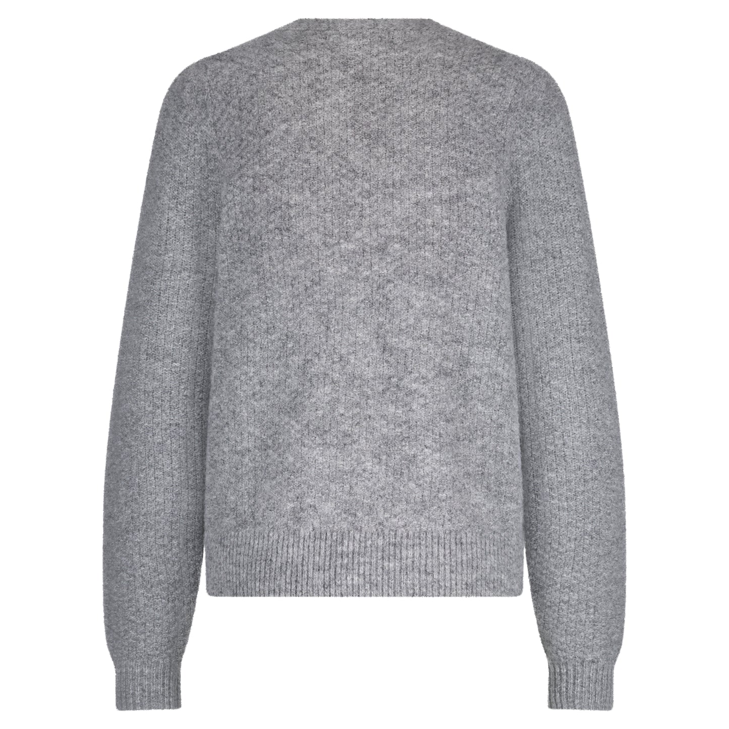 152466 | Red Button - Cardigan ajour Gråmeleret