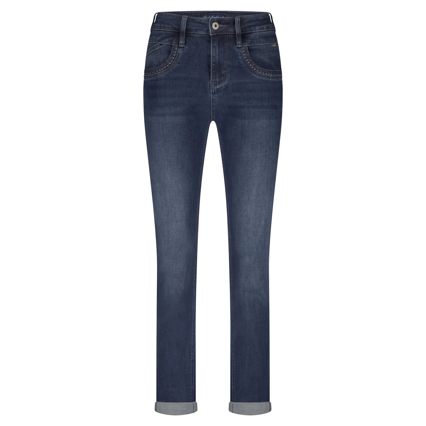 152513 | Red Button - Kate Mørk denim