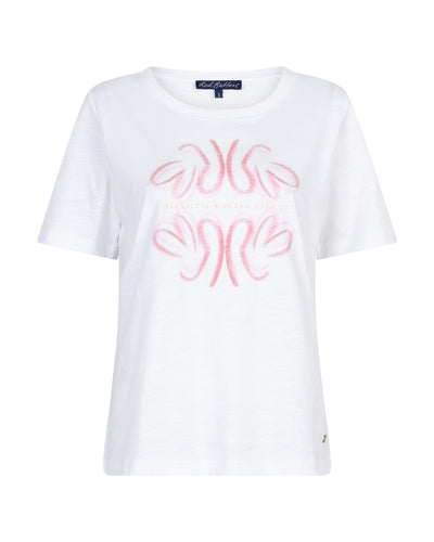 153644 | Red Button - Tee Temmy Rød mønstret