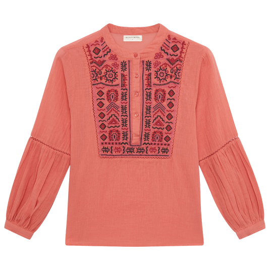 Bluse i Paprika fra Maison Hotel