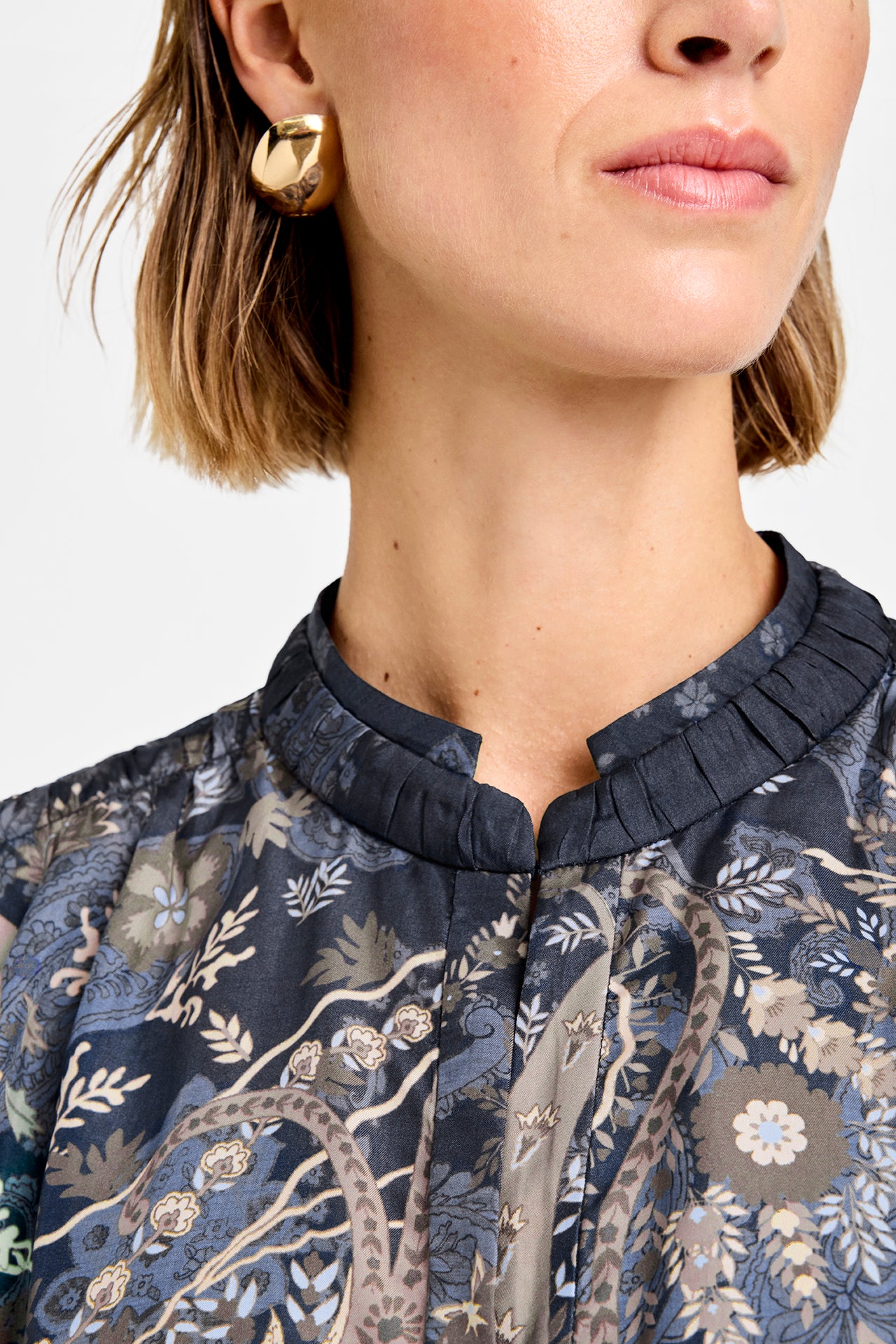 153090 | Gustav - Sikka Blå mønstret