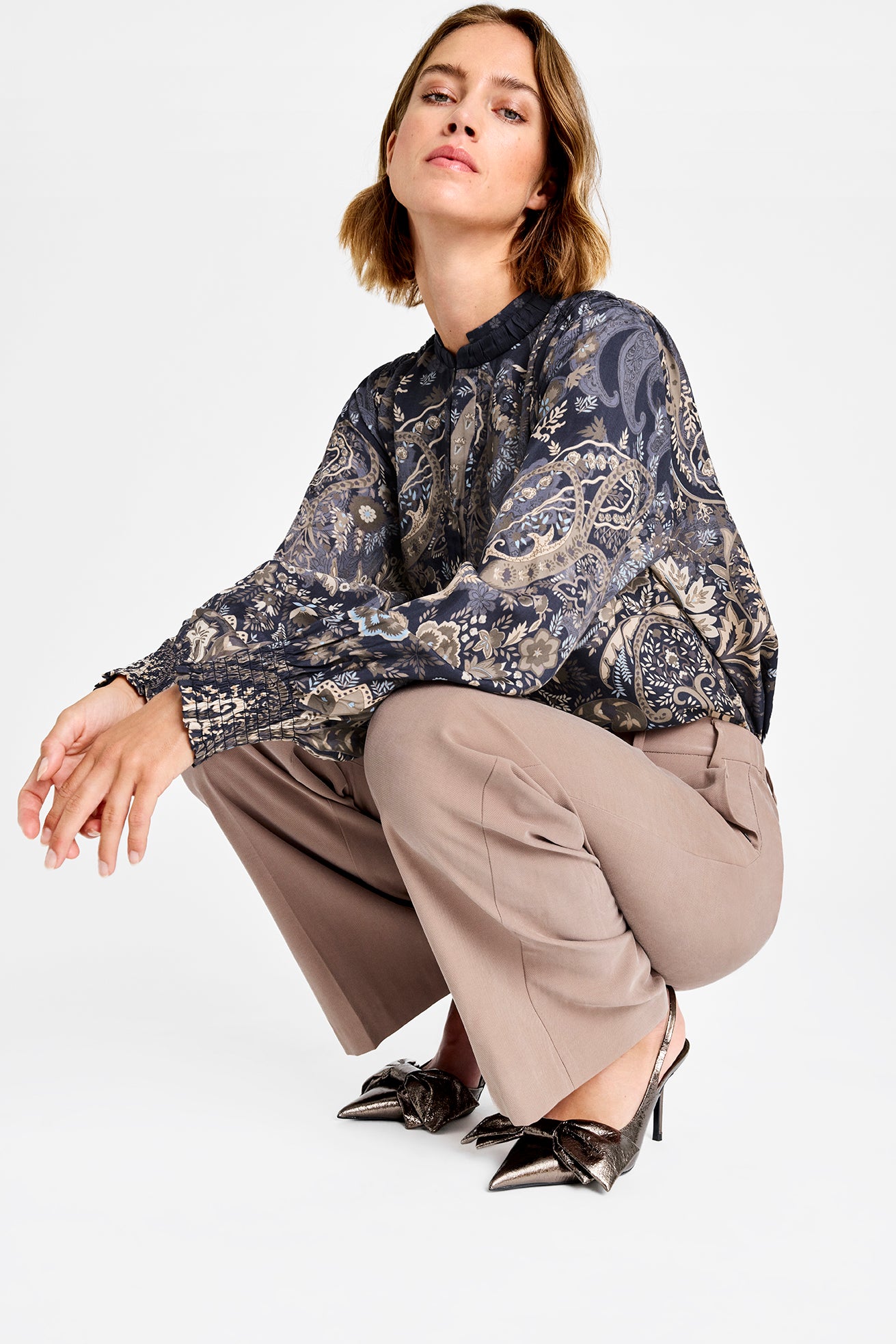 153080 | Gustav - Sikka Blå mønstret