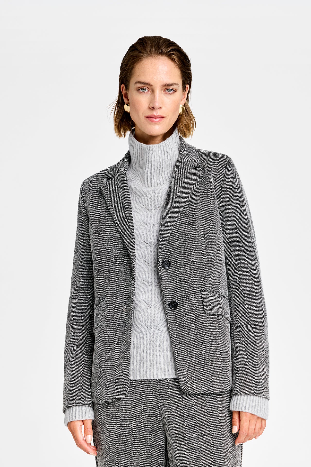 153078 | Gustav - Stacie Sort mønstret