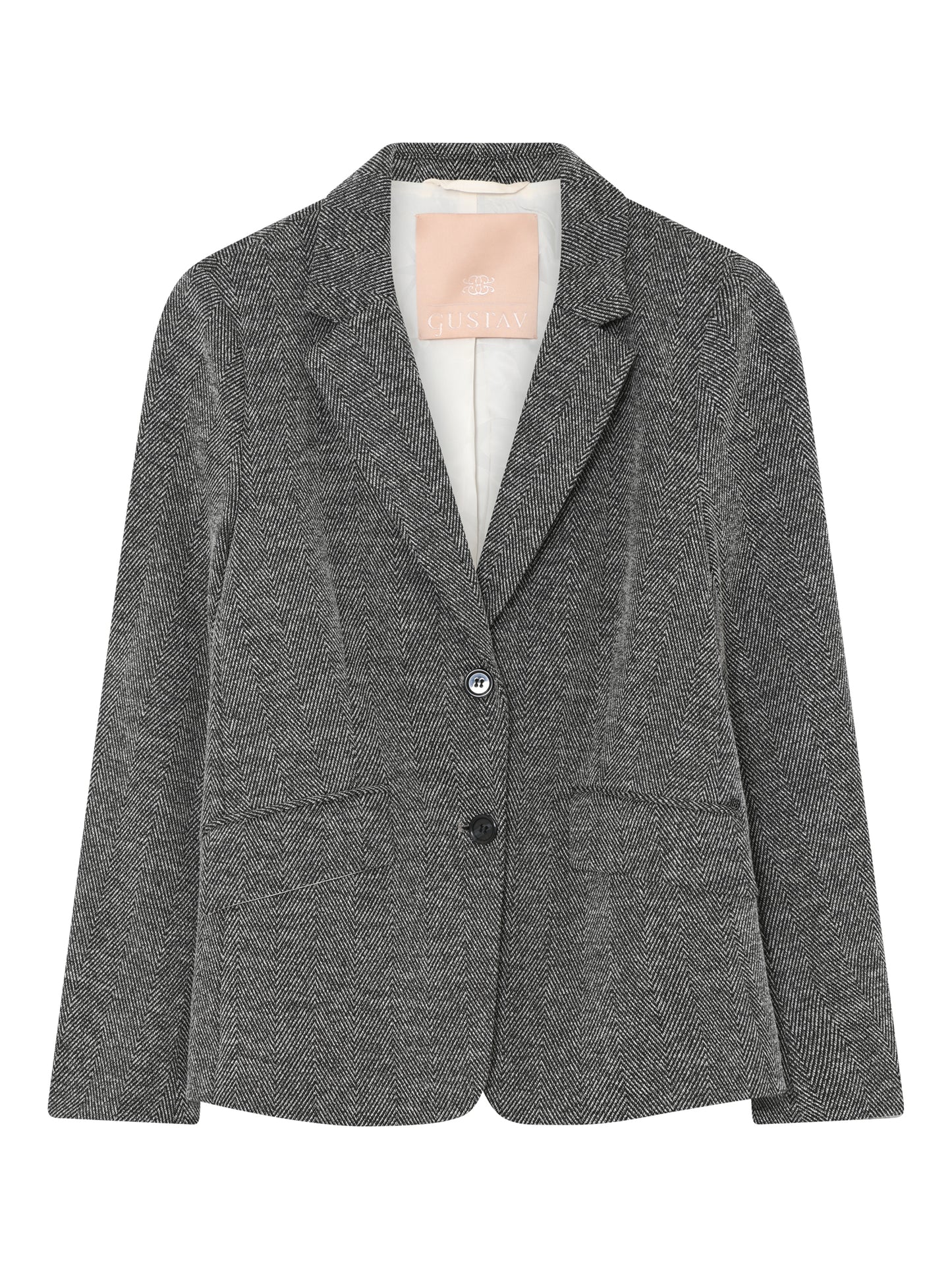 153078 | Gustav - Stacie Sort mønstret