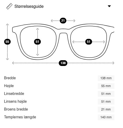 151331 | GLAS - Rakel Brunmeleret