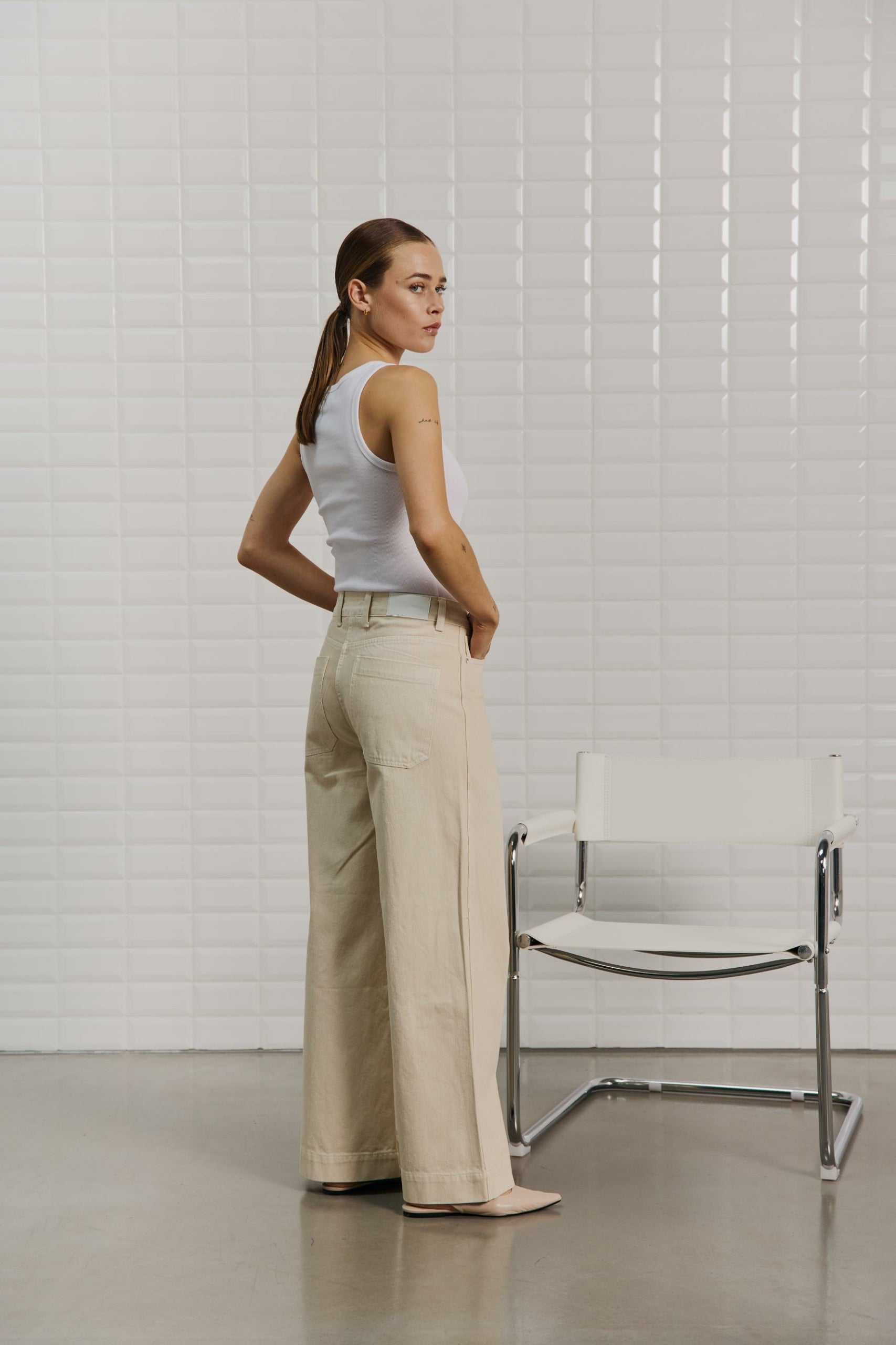 153617 | WithBlack - Antonia Off white