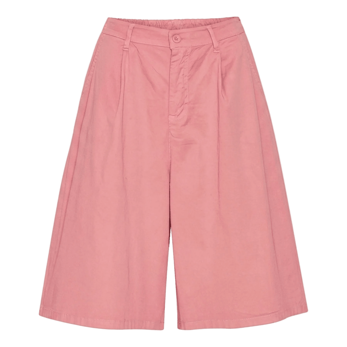 Amaze Cph Saga Pink culottes med brede ben: nederdel-lignende bukser til stilfuldt og behageligt fritidstøj.