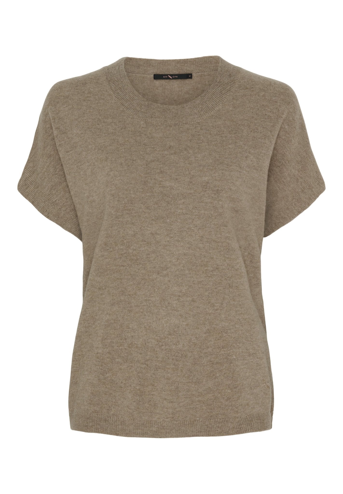 150743 | BTF CPH - Vera Cashmere Brunmeleret