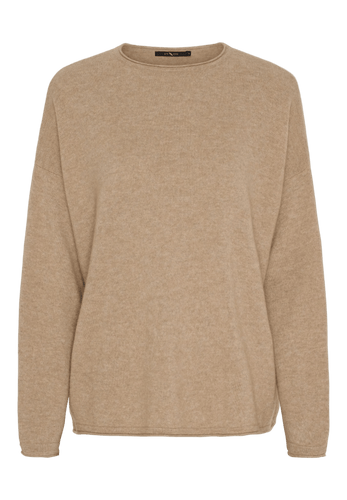 155825 | BTF CPH - Lyra cashmere pullover Camel