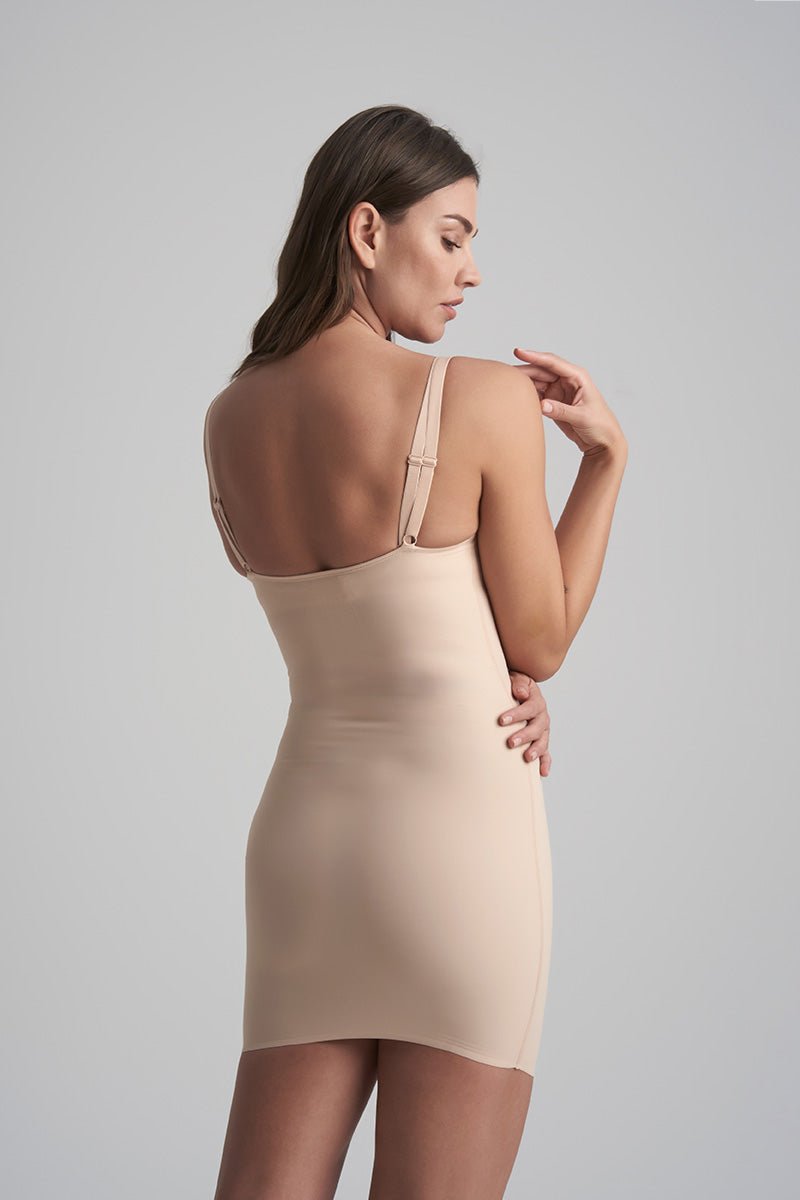 151147 | BYE BRA - Open Bust Dress Pudder