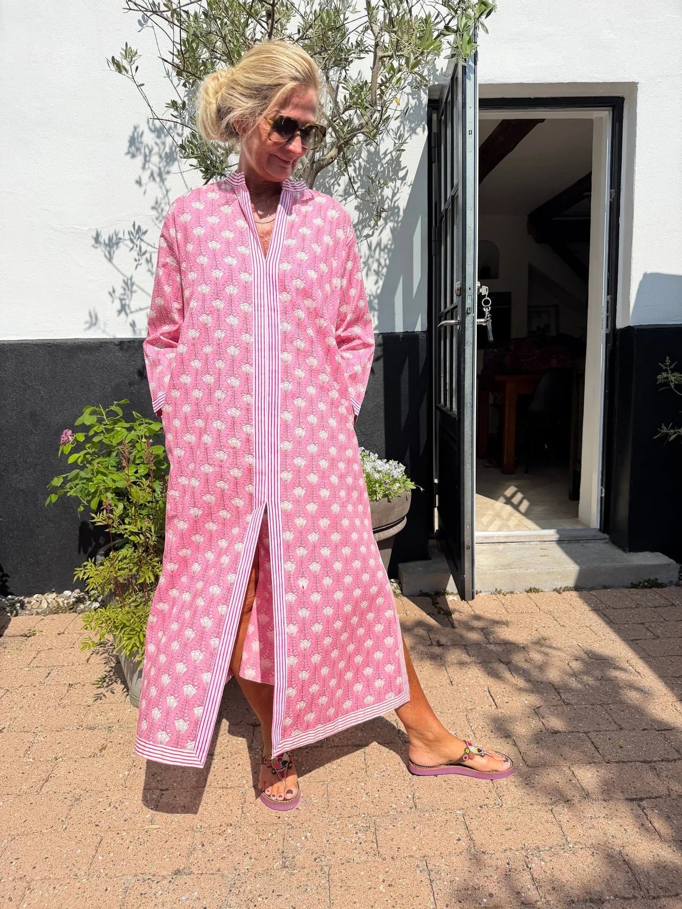 155124 | Cabana Living - Zuri Pink mønstret