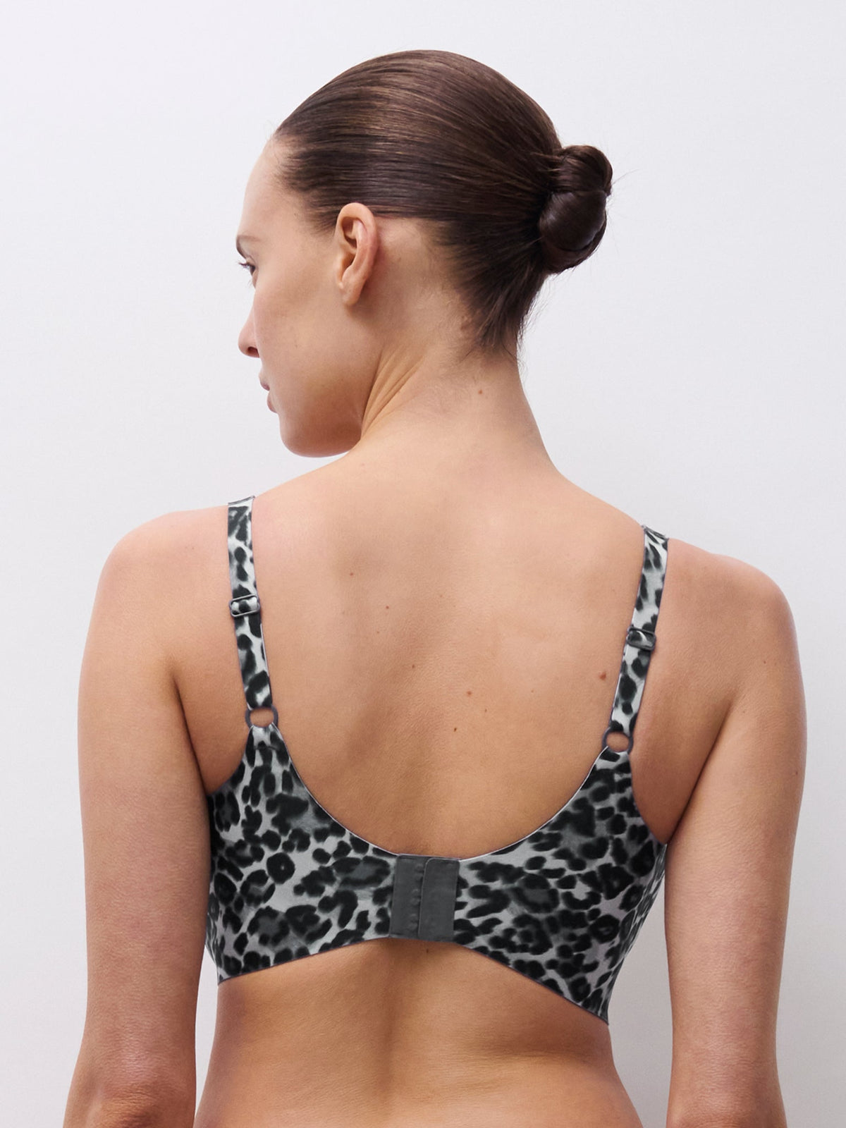 152391 | Chantelle Seamless - Soft Stretch Power Grå mønstret