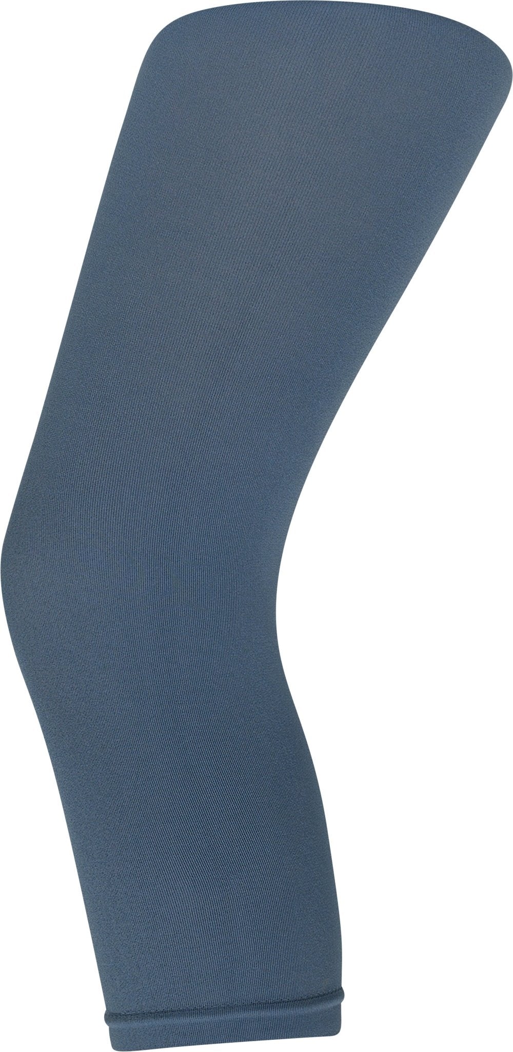 En blå kompressionsarmærme på hvid, der passer til Decoy - Capri Blå leggings fra Decoy.