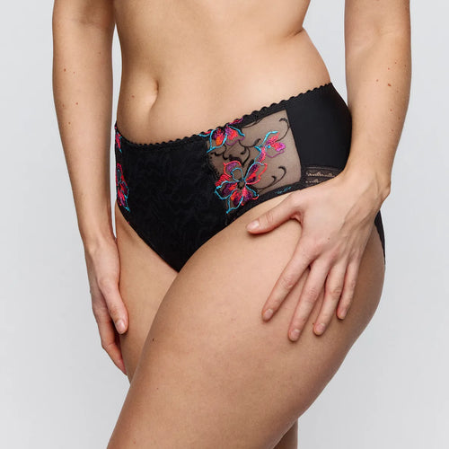 155800 | PrimaDonna - Miyara Floral Eclipse Sort mønstret