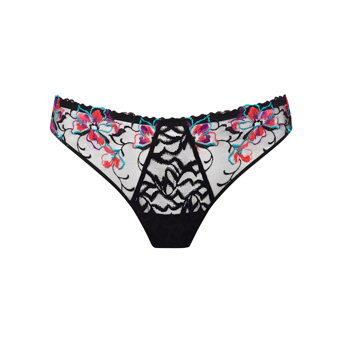 155801 | PrimaDonna - Miyara Floral Eclipse Sort mønstret