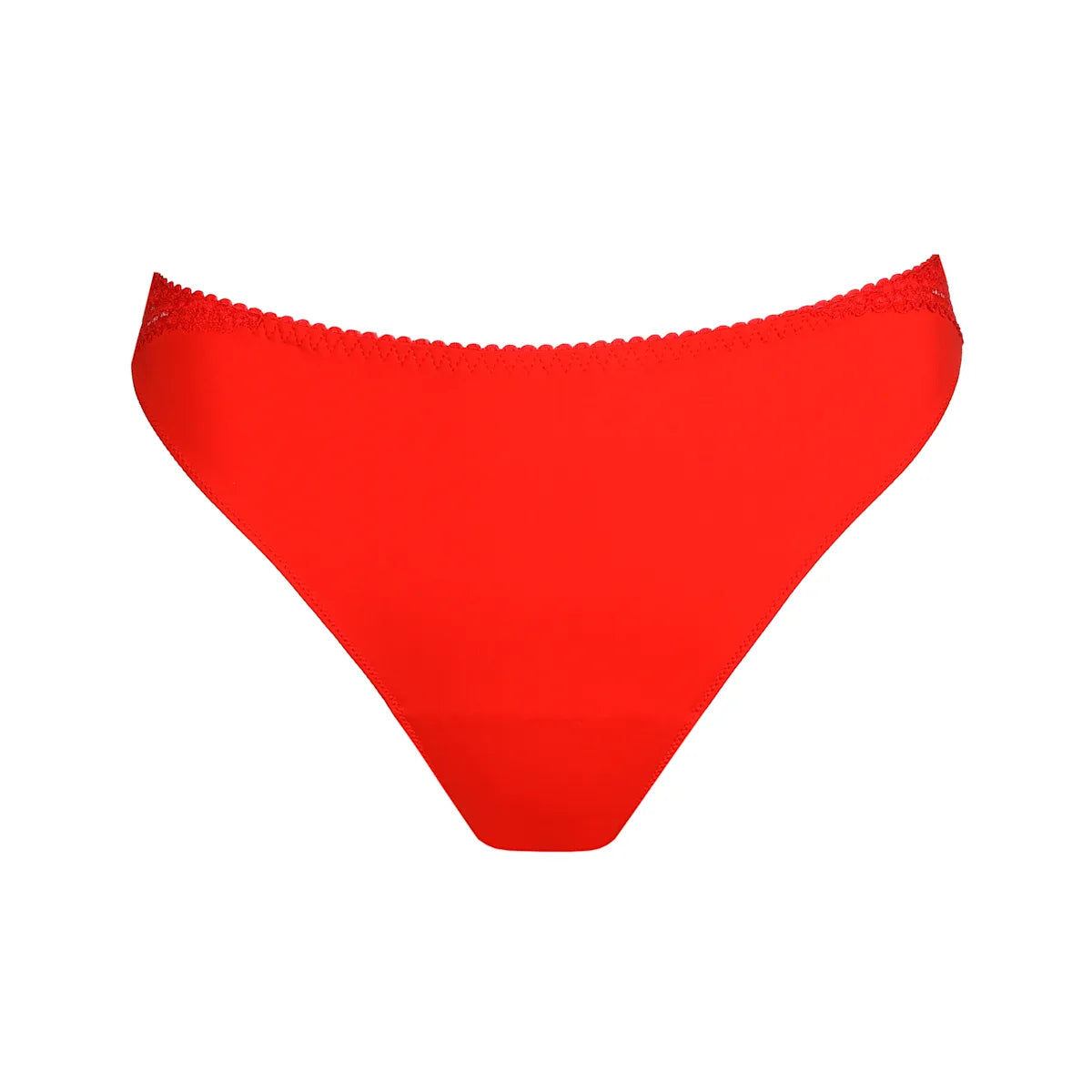 Rød string trusse fra PrimaDonna set forfra