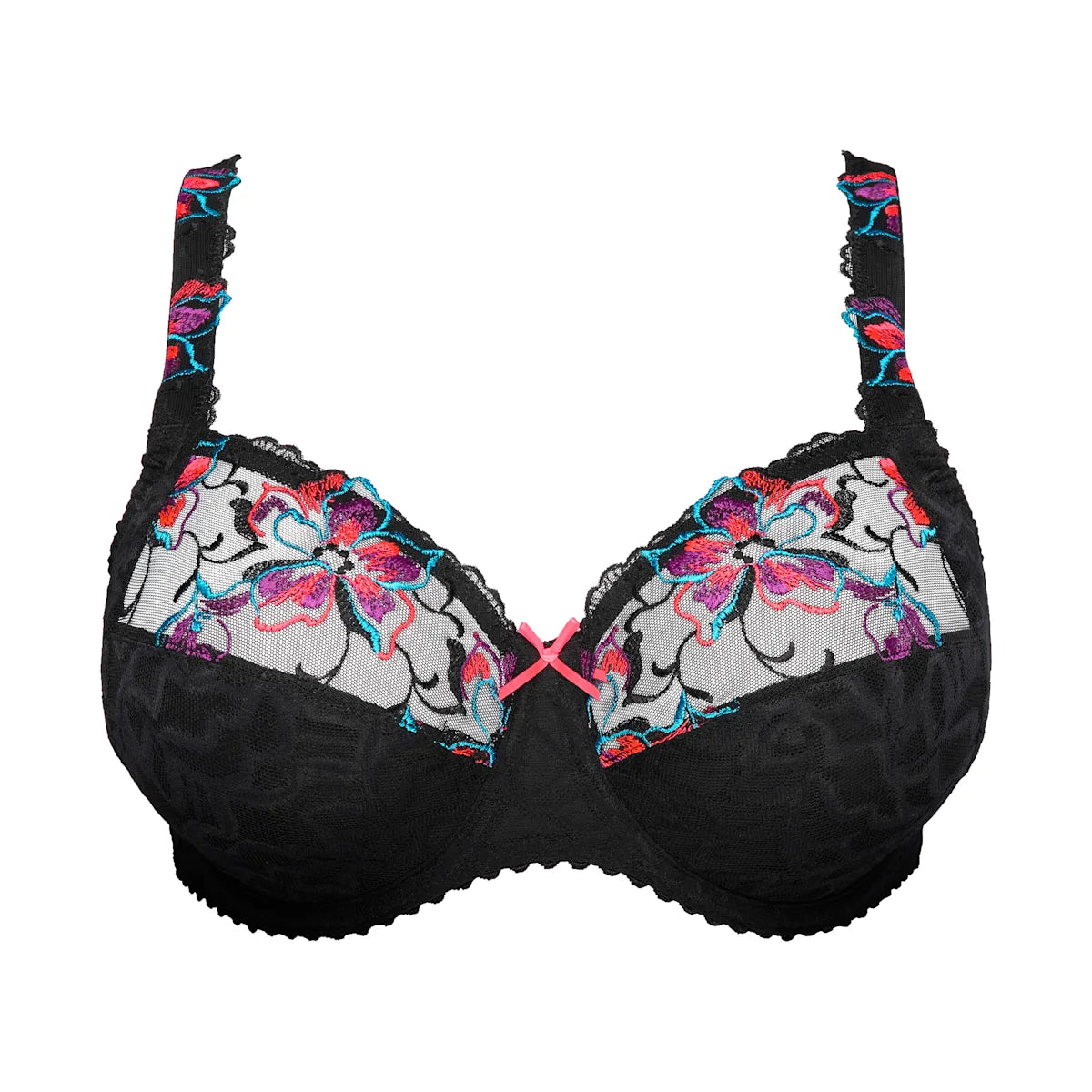 155803 | PrimaDonna - Miyara Floral Eclipse Sort mønstret