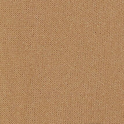 Nærbillede af et beige vævet stof med fine fibre og jævn struktur, der minder om Falke ELEGANT STEP Crystal-fodvarmere.