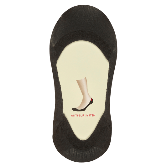 Footies i Black F fra Falke