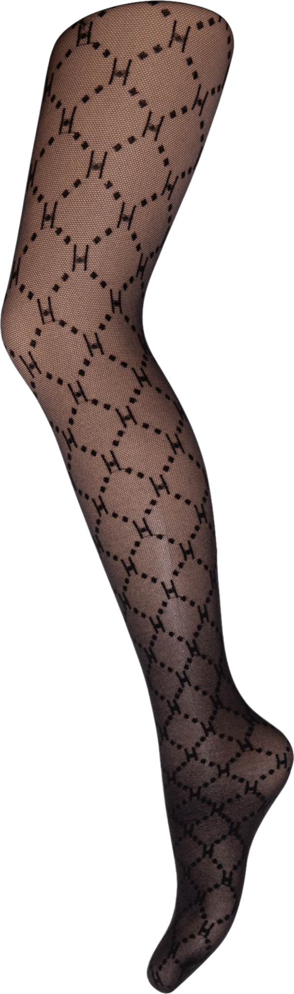 149067 | HYPE THE DETAIL - Tights Logo 25 d Sort