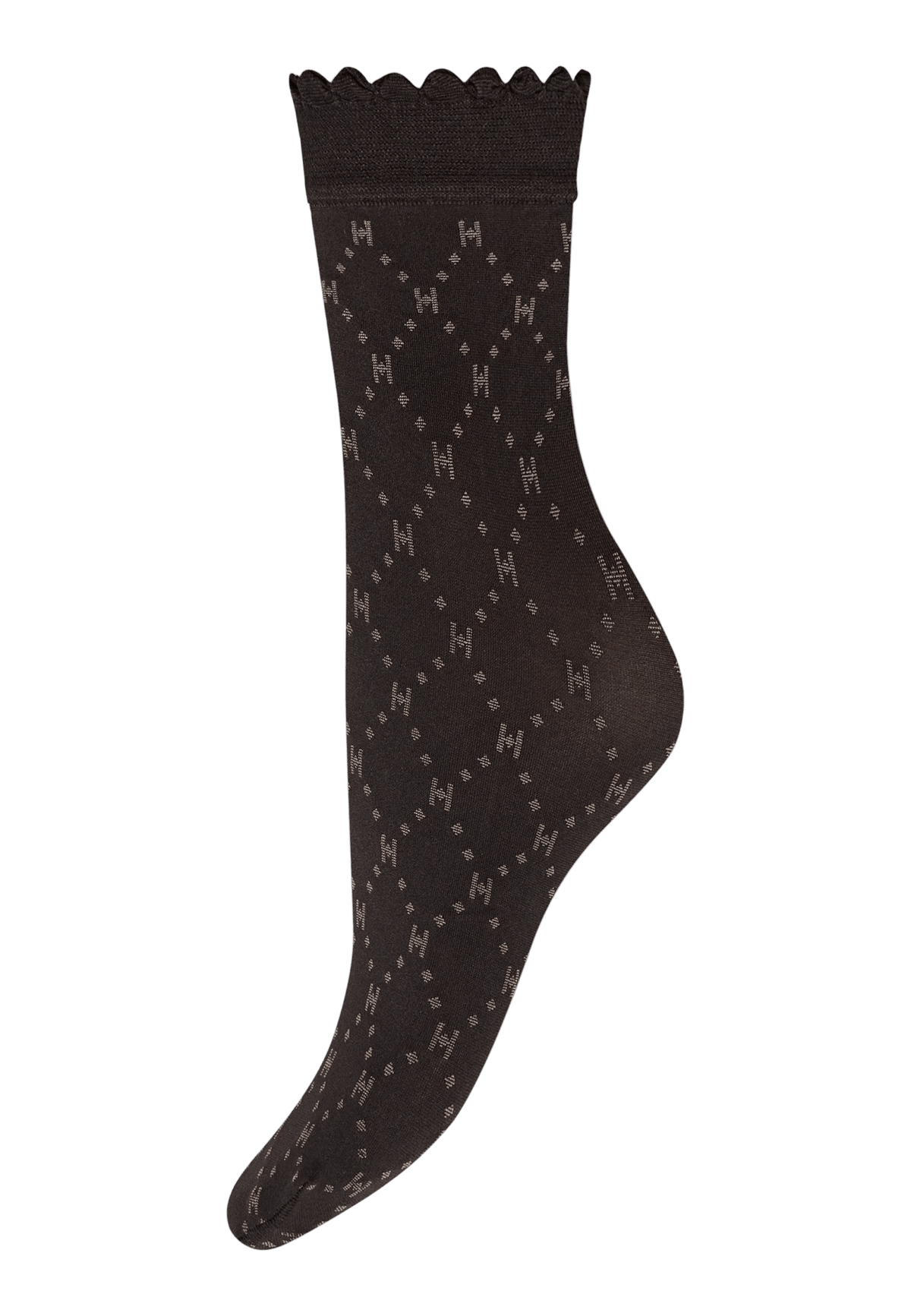 156307 | HYPE THE DETAIL - Socks 50d 3D Brun mønstret